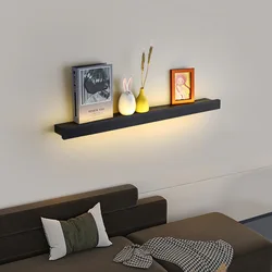 Shelving Wall Lamp Bedside Bedroom Long Strip Lamp Eye Protection Living Sofa Master Line Background Wall Lighting Decor Fixture