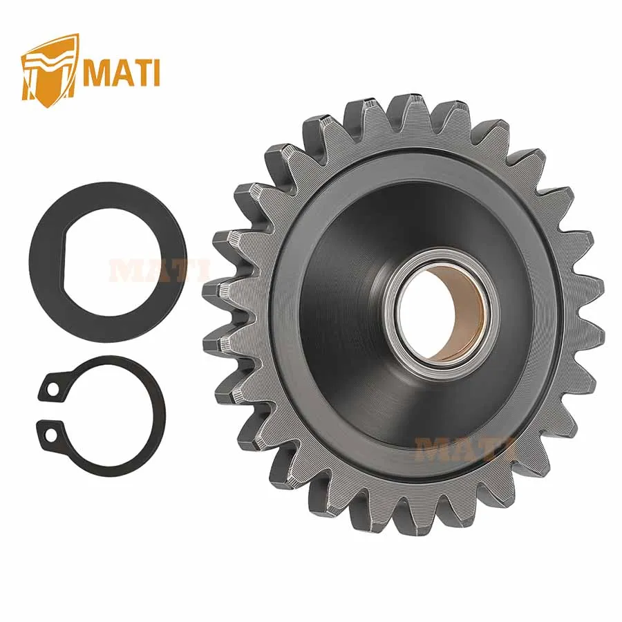 

MATI Idle Gear Starter idler kicker & Washer Clip For Yamaha Banshee 350 YFZ350 RZ350 1984-2006 4L0-15651-00-00 99009-15400-00