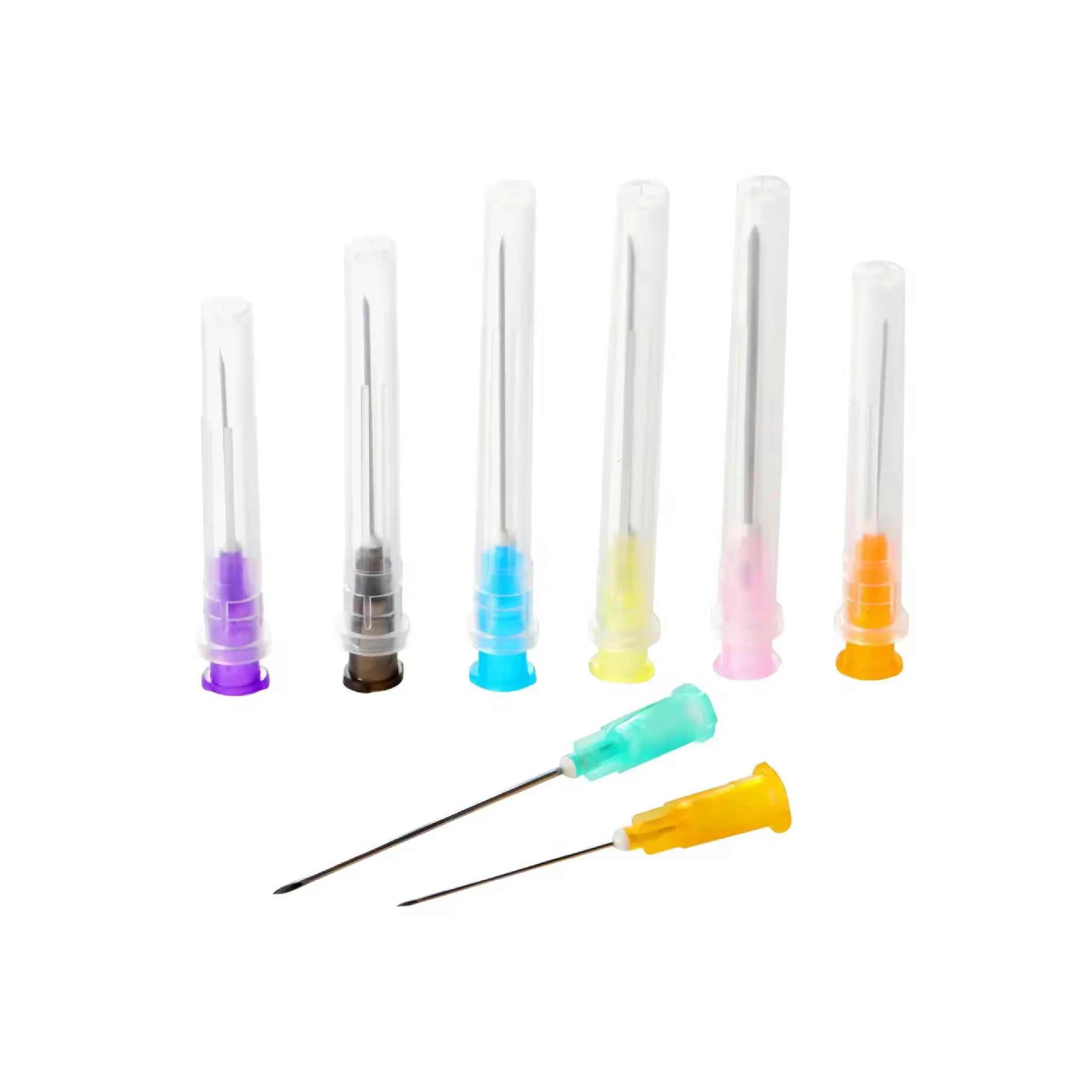 100pcs/box 18G-27G Disposable Sterile Injection 0.5/1/1.5inch Needle13/25/38mm to Veterinary Animals Syringe Needle