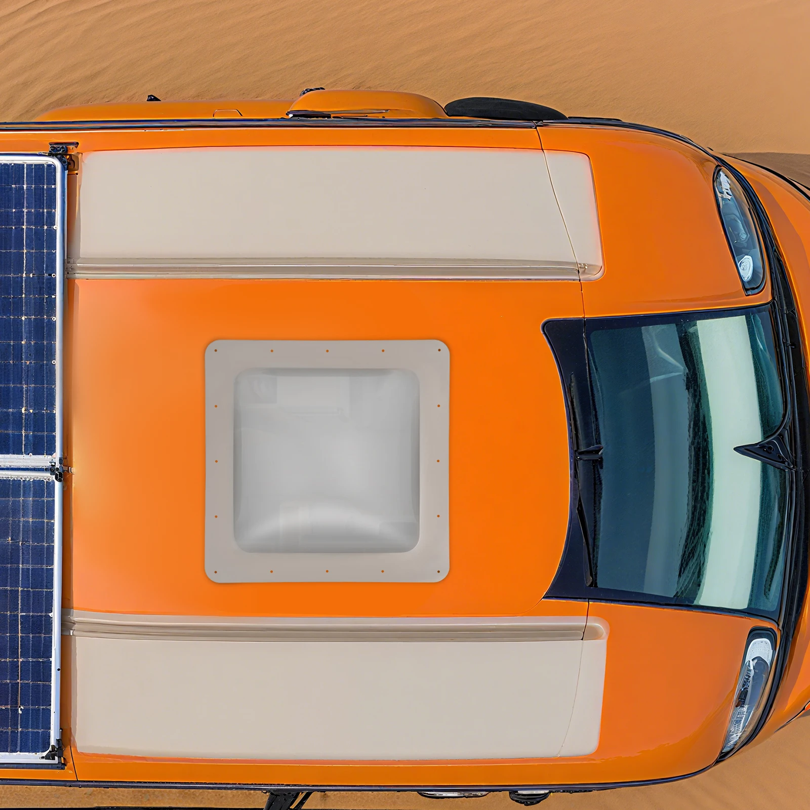 

Окно автофургона | Сменное окно мансардного окна | Внешнее окно мансардного окна кемпера | Внешний купол мансардного окна | Дымчатый цвет