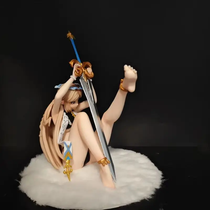 Anime Wuthering Waves Kantiya Figurine Elf Girl With Sword Bikini Outfit Pvc Action Figure Desktop Decor Collection Toy Gift