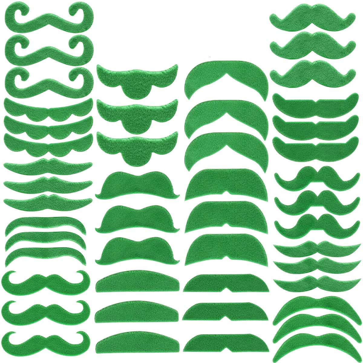 

St Patricks Day Props Green Fake Beard The Gift Party Supplies Patrick's Mustache