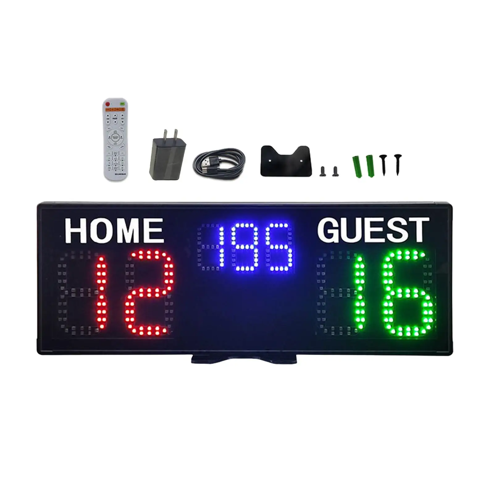 

Electronic Basketball Scoreboard 7 Digit Scoreboard Score Clock Score Keeper