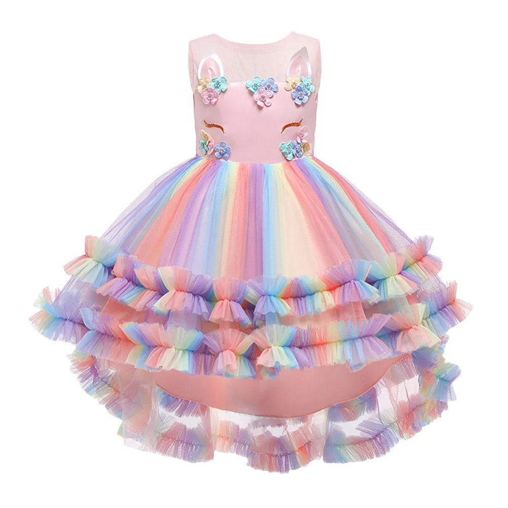 1Pcs Princess Dress Creative Stylish Girl Party Cosplay Skirt Kids Ballet Tutu Skirt Children Birthday Wedding