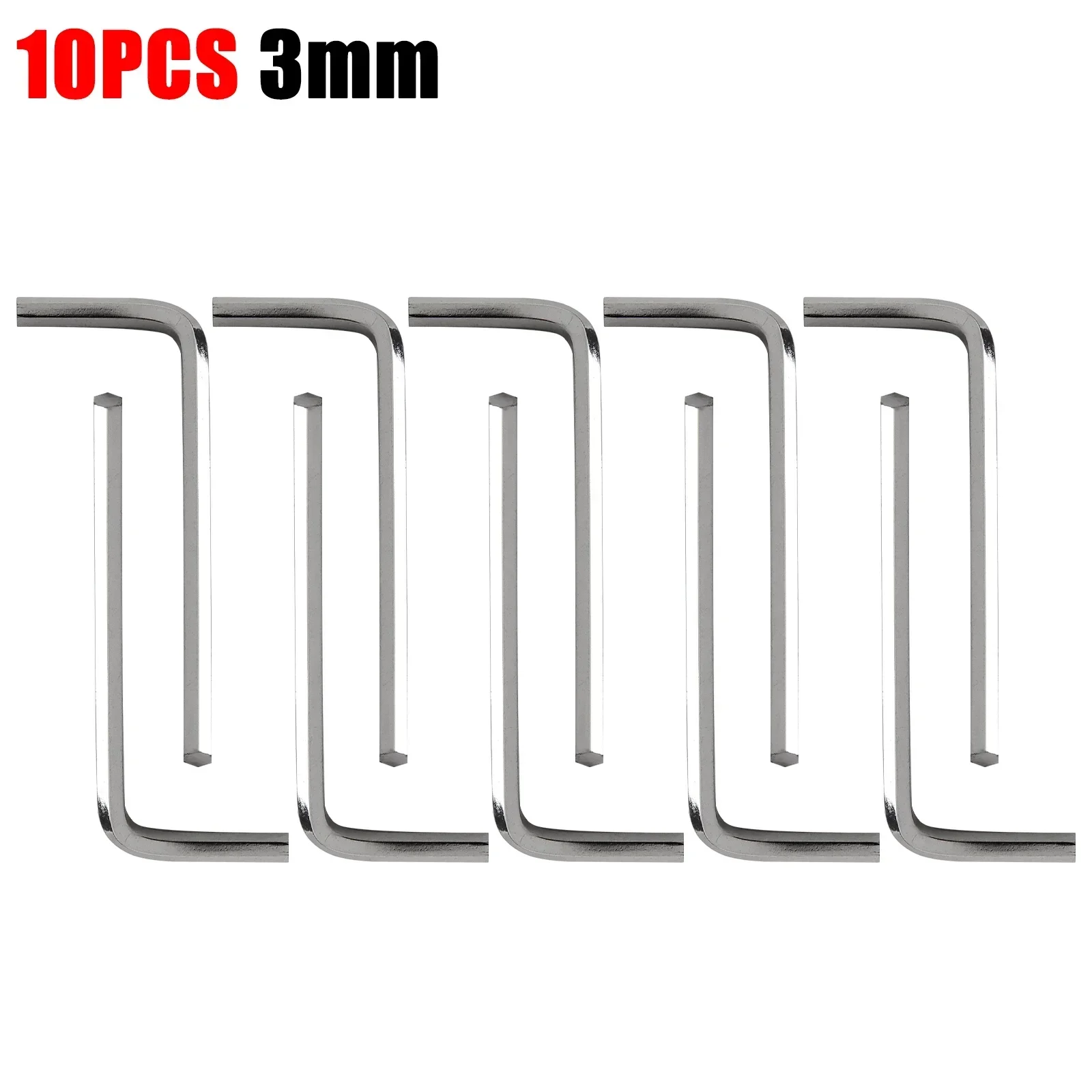 10 個 L タイプ六角レンチ六角六角レンチキーレンチドライバーオプション 2 ミリメートル 2.5 ミリメートル 3 ミリメートル修復ツールセット