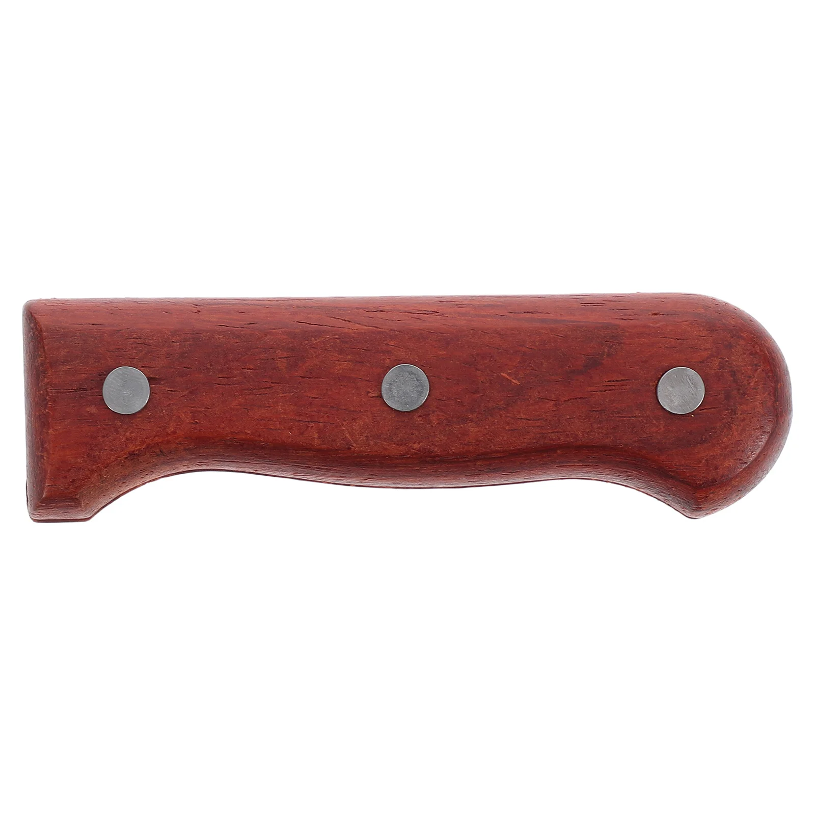 

Wooden Knife Handle Replacement Brown Ergonomic Design for Kitchen Cutter Meat Chopper Japanese Knife Handle DIY Craft Cutting