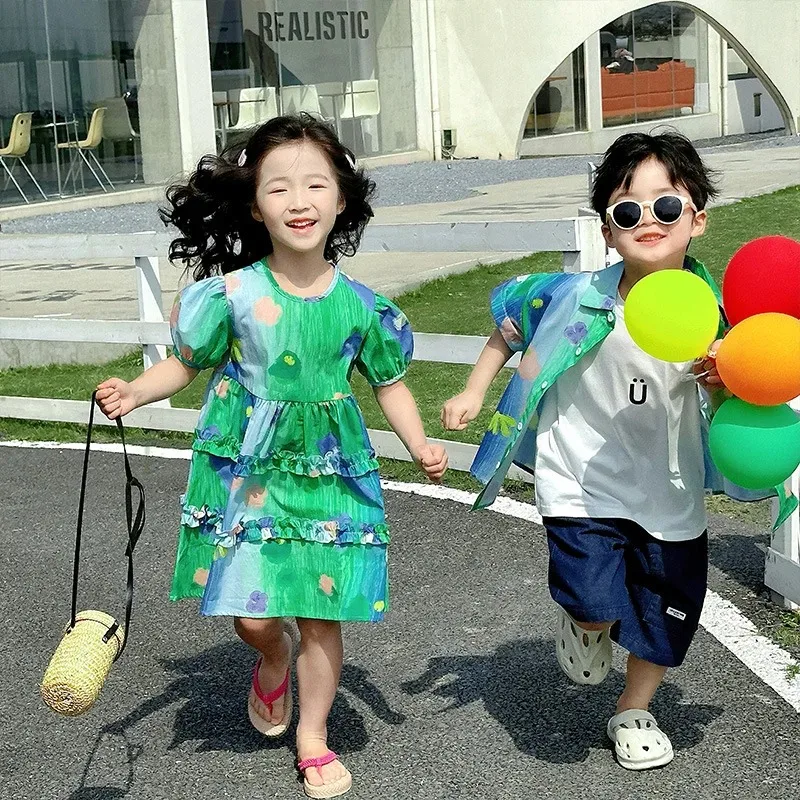 Holiday Brother Sister Matching Outfits Sibling Clothing Baby Twin Clothes Kids Girl Summer Dresses Vacation Child Boy Shirts - AliExpress 1501 Holiday Brother Sister Matching Outfits Sibling Clothing Baby Twin Clothes Kids Girl Summer Dresses Vacation Child Boy Shirts - AliExpress 1501