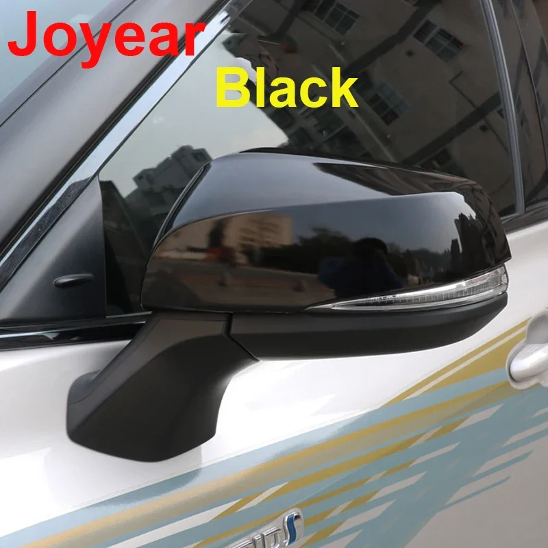 

For Toyota Highlander 2022 Rearview Mirror Cover Mirror Protection Cover Carbon Fiber Pattern Appearance Car Accessories