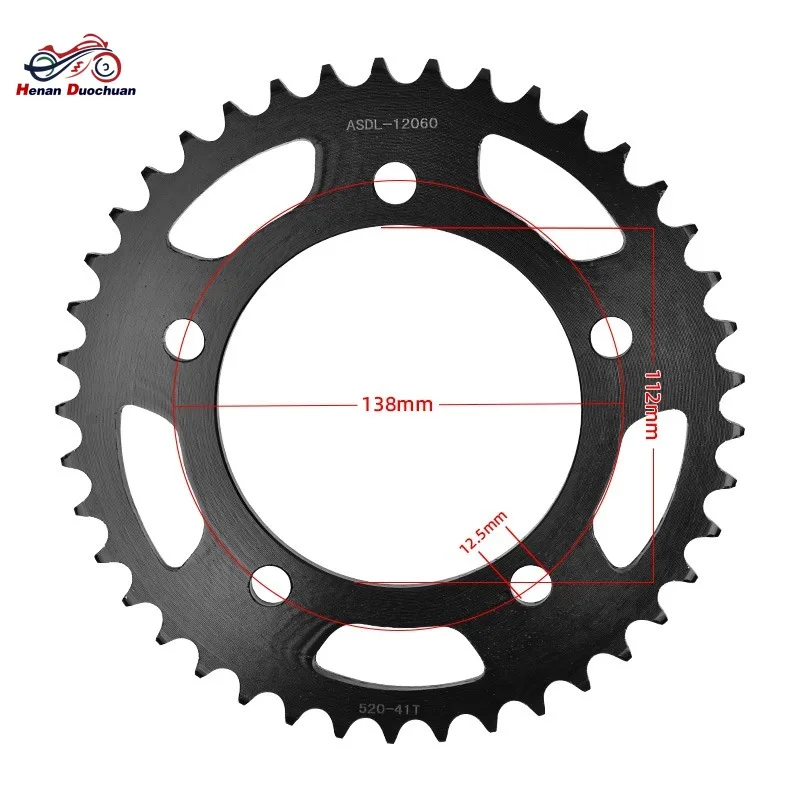 520 15 41 Tooth 15T 41T Motorcycle Drive Chain and Front Rear Sprocket Set for Honda CB500 CB 500 FA-J X/XA-J CB500X CB500F