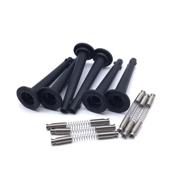 6pcs Ignition Coils Rubber Boot Pack With Spring For Nissan Micra MARCH Note NV200 Qashqai Tiida X-Trail 0221604014 22448-ED800