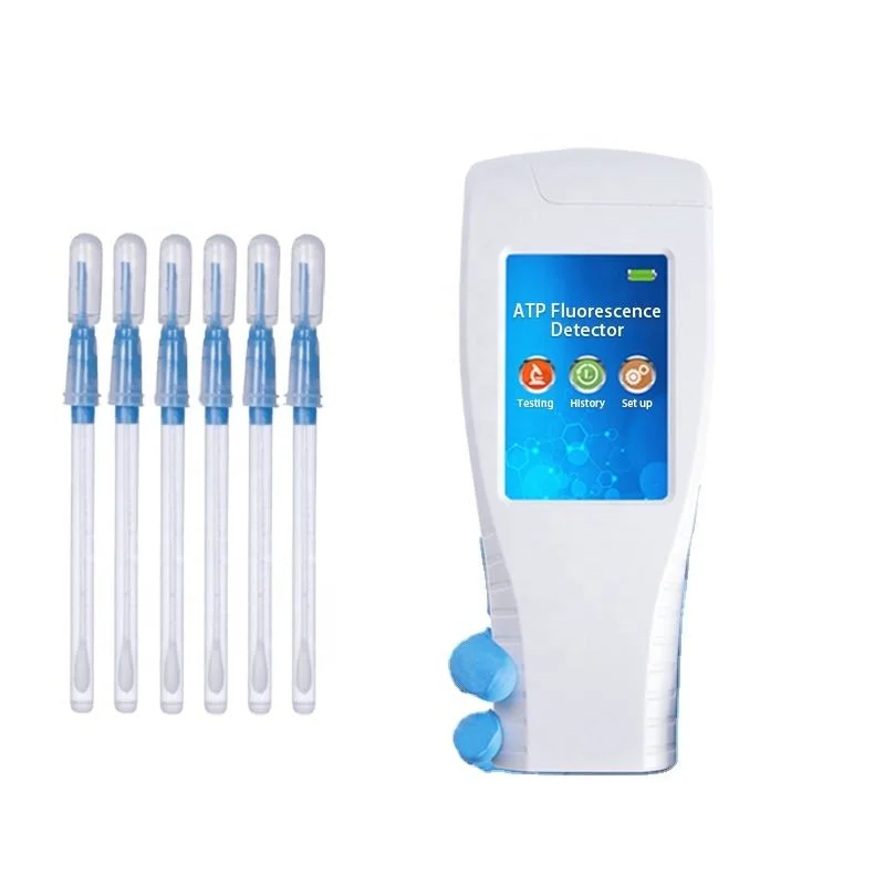 Portable Bacteria Detector Electronic ATP Hygiene Meter Fluorescence Detector Cleanness Tester