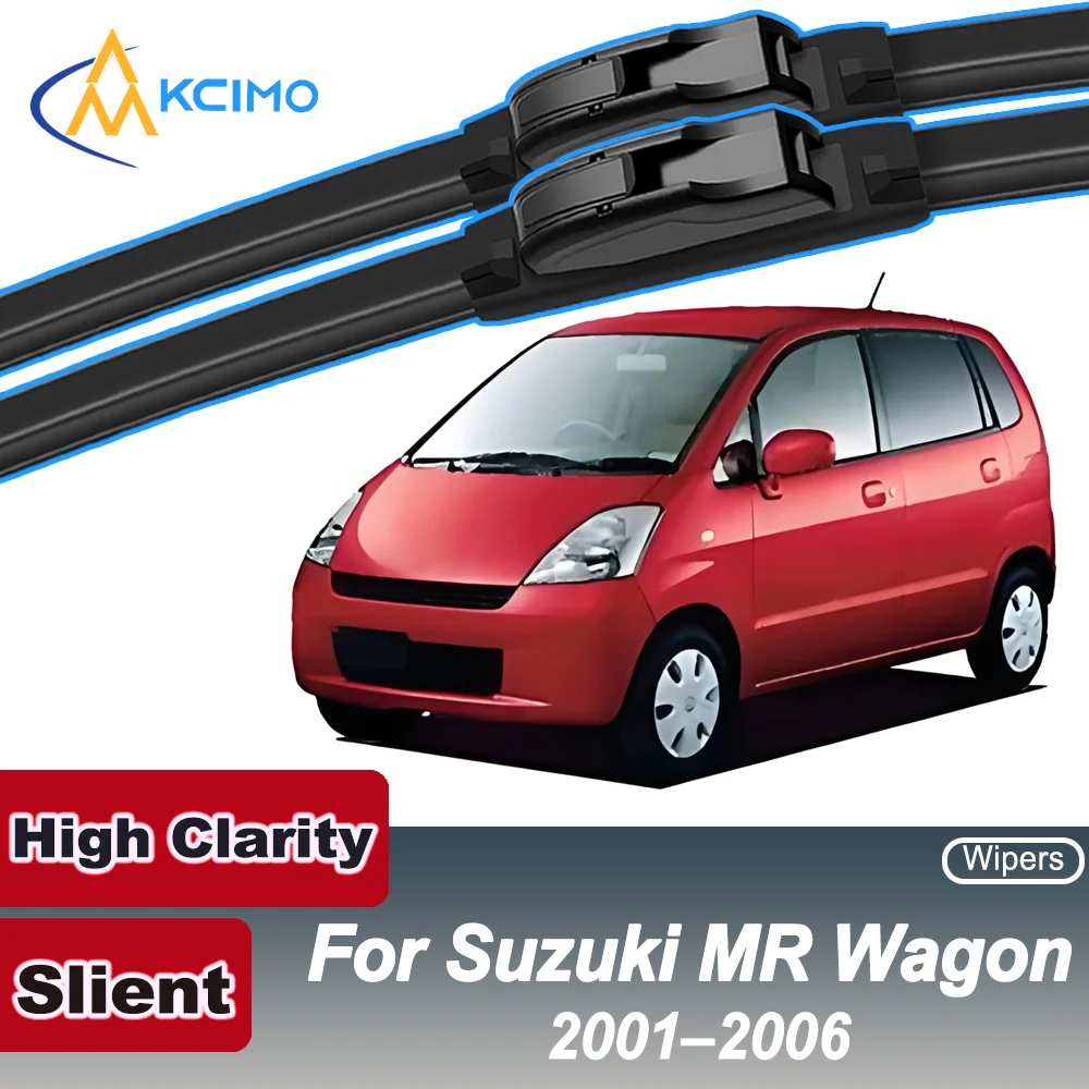 

2PCS HD Wiper Blades for Suzuki MR Wagon MF21S 2001-2006 Maruti Estilo/Zen Estilo (India, 2006-2012) Suzuki Karimun Estilo Brush
