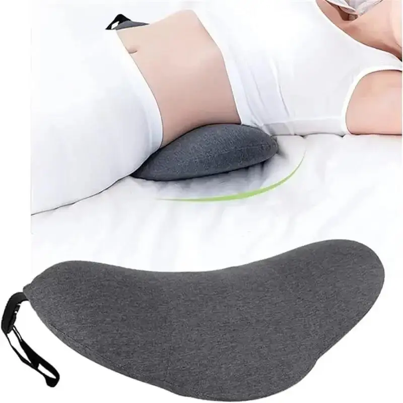 New Pregnant Women Sleep with Memory Cotton Waist Pillow Pad Sofa Lumbar on Bed