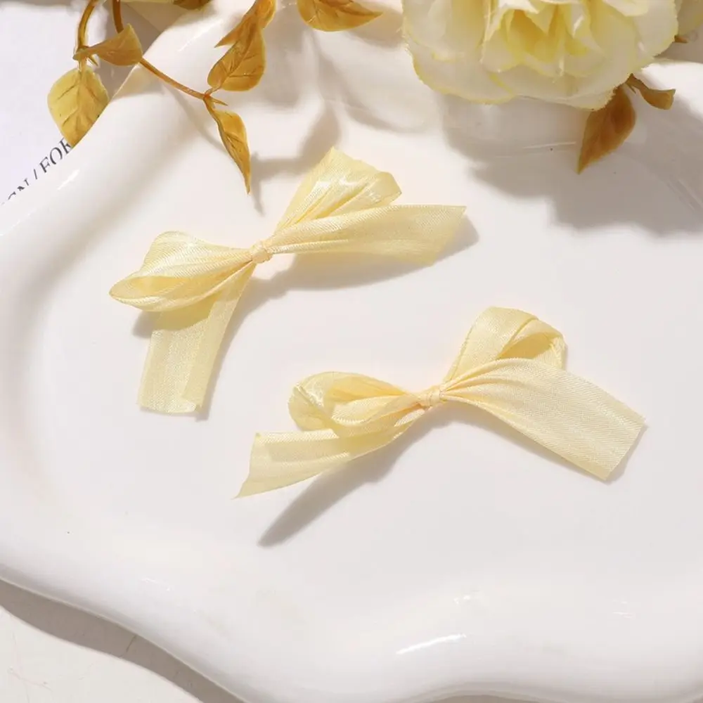 10Pcs Fashion Net Yarn Butterfly Knot Hair Clip Bow Knot DIY Bowknot Ornaments Headwear Accessories Girls