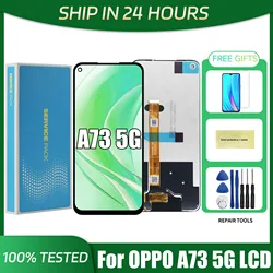 New For Oppo A73 5G CPH2161 LCD Display Touch Screen Digitizer Assembly Replacement 6.5
