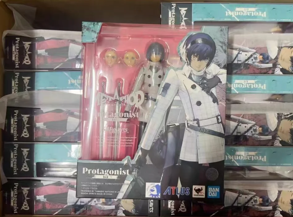 Bandai Originele S.H.Figuarts Anime Metafoor: ReFantazio Hoofdpersoon Action Figure Actieve Gewrichten Model Collectable Speelgoed