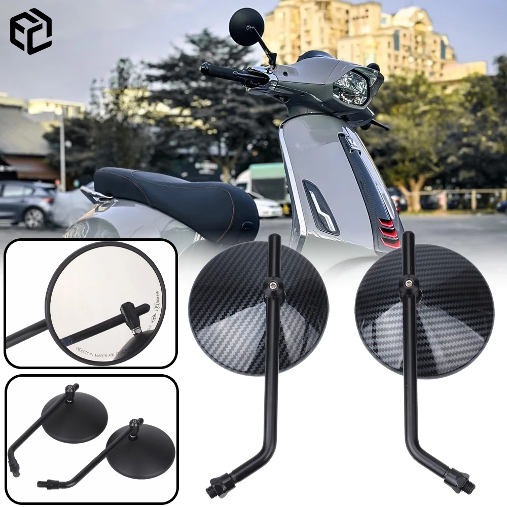 

For Vespa Gts 250 300 Super/Super Tech Gtv Primavera Sprint 125 150 Superwins Sei Giorni Elettrica Motorcycle Rearview Mirror