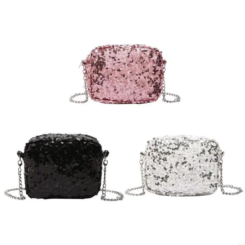 

Elegant Sequined Evening Bag Handbag With Chain Strap For Women Delicate Shoulder Bags Crossbody Purse Evening Purses