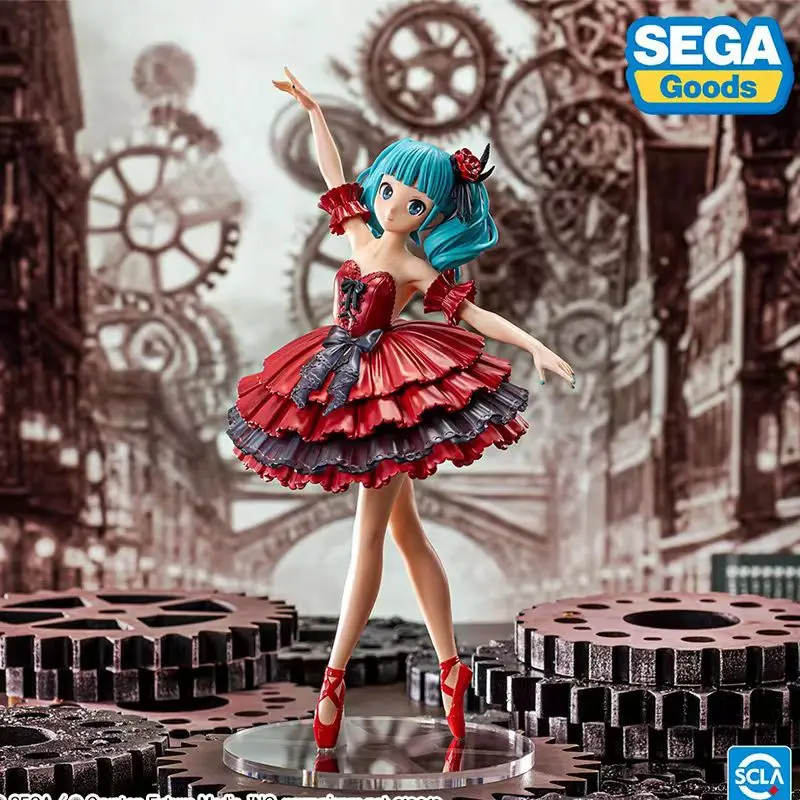 Originale Sega Hatsune Miku Progetto Diva Ballet Etoile Nuovo e Non Aperto Collettore Ornamento Anime Figura Modello Giocattolo Regalo In Magazzino