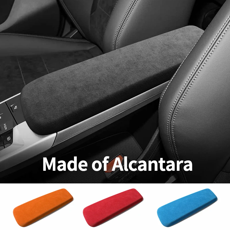 

Car Seat Armrest Boot Cover Trim Sticker Interior Accessories For BMW X1 IX1 U11 (23-25) X2 U10 U12 (24-25) Made of Alcantara