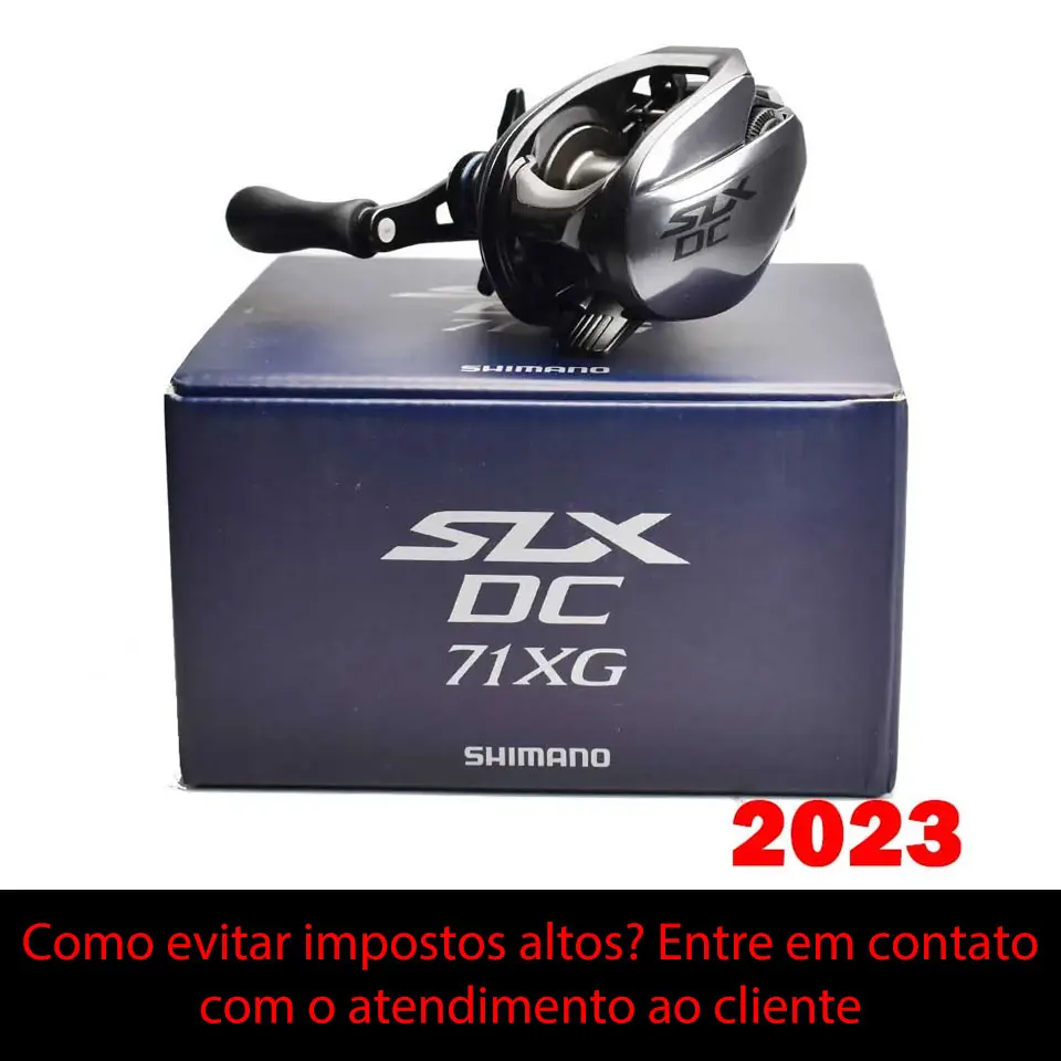 2023 SHIMANO Baitcasting Reel SLX DC Fishing Reel 6+1BB SVS Infinity braking system 8.2/7.2/6.3 Ratio HAGANE BODY