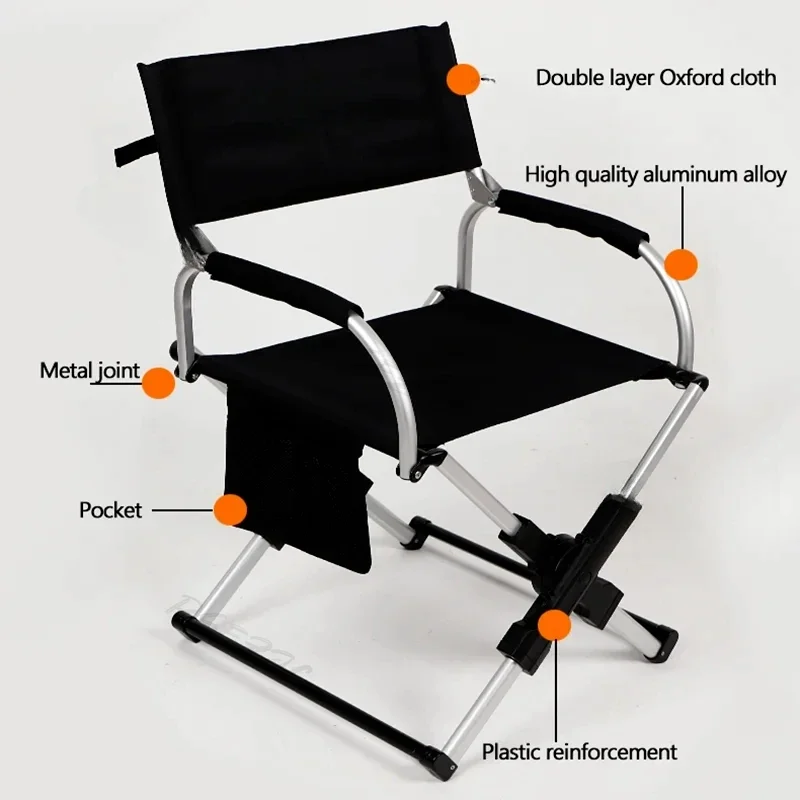 Guide Series Outdoor Camping Chair Beach Fishing Chair Aluminum Alloy Travel Hiking Picnic Leisure Seat