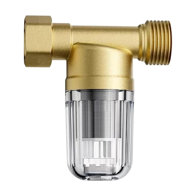 02DC Filter Screen Prefilter Sediment Prefilter for Shower Feed & Washer Hose Use