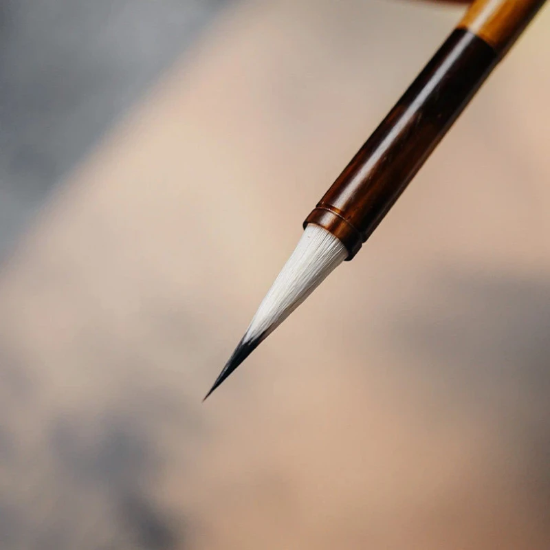 woolen-rabbit-mixed-hair-chinese-calligraphy-brush-copy-scriptures-small-regular-script-thin-gold-writing-brush-line-drawing-pen