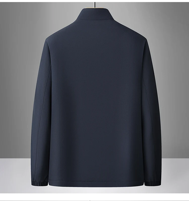 الأعمال عارضة الرجال سميكة جاكيت من الصوف الشتاء الدافئة الحلل للرجال السترات الاجتماعية الرسمية بلون الفاخرة مكتب معطف على شكل ثوب #5