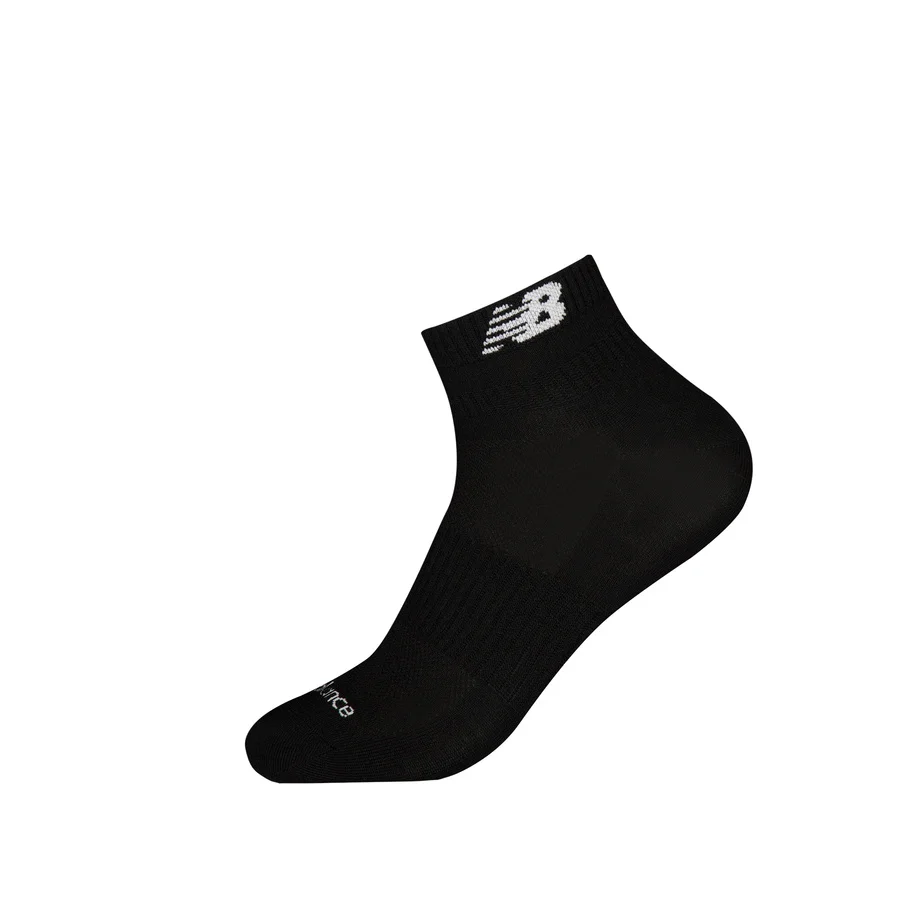 

New Balance Soft & Comfort Logo Socks Unisex Style Pack of 1 Black