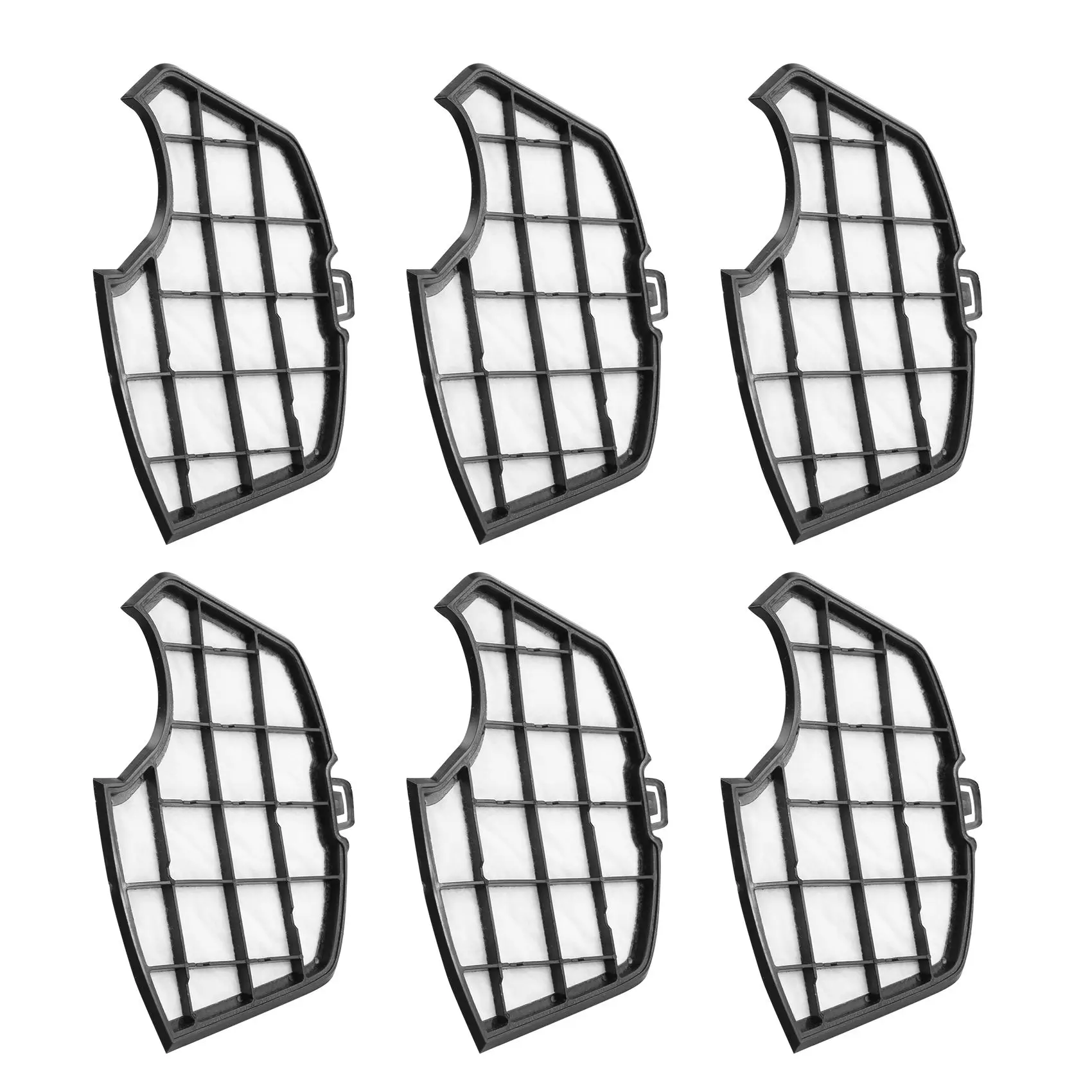 6 buah untuk Vorwerk Kobold filter pengganti perlindungan Motor VK150 VK140 Aksesori