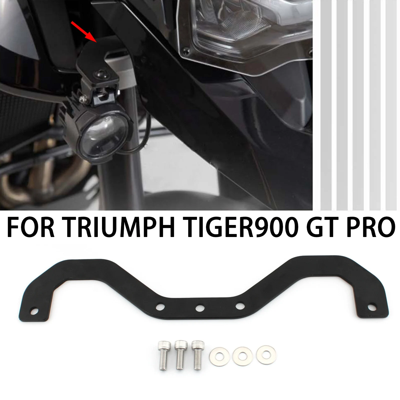 Para Triumph Tiger 900 GT Pro Rally 2020-2022 soporte de lámpara antiniebla para motocicleta soportes de foco montaje para Tiger 850 Sport 2021-