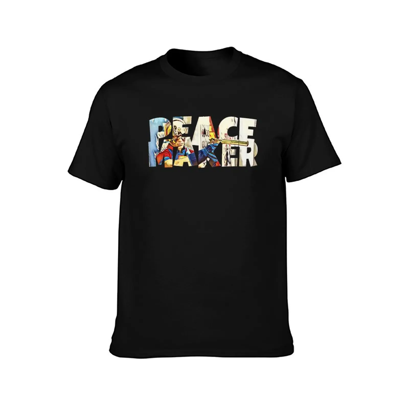 The Peacemaker best movie emblem T-Shirt Classic Print Short Sleeve Shirt T-Shirt
