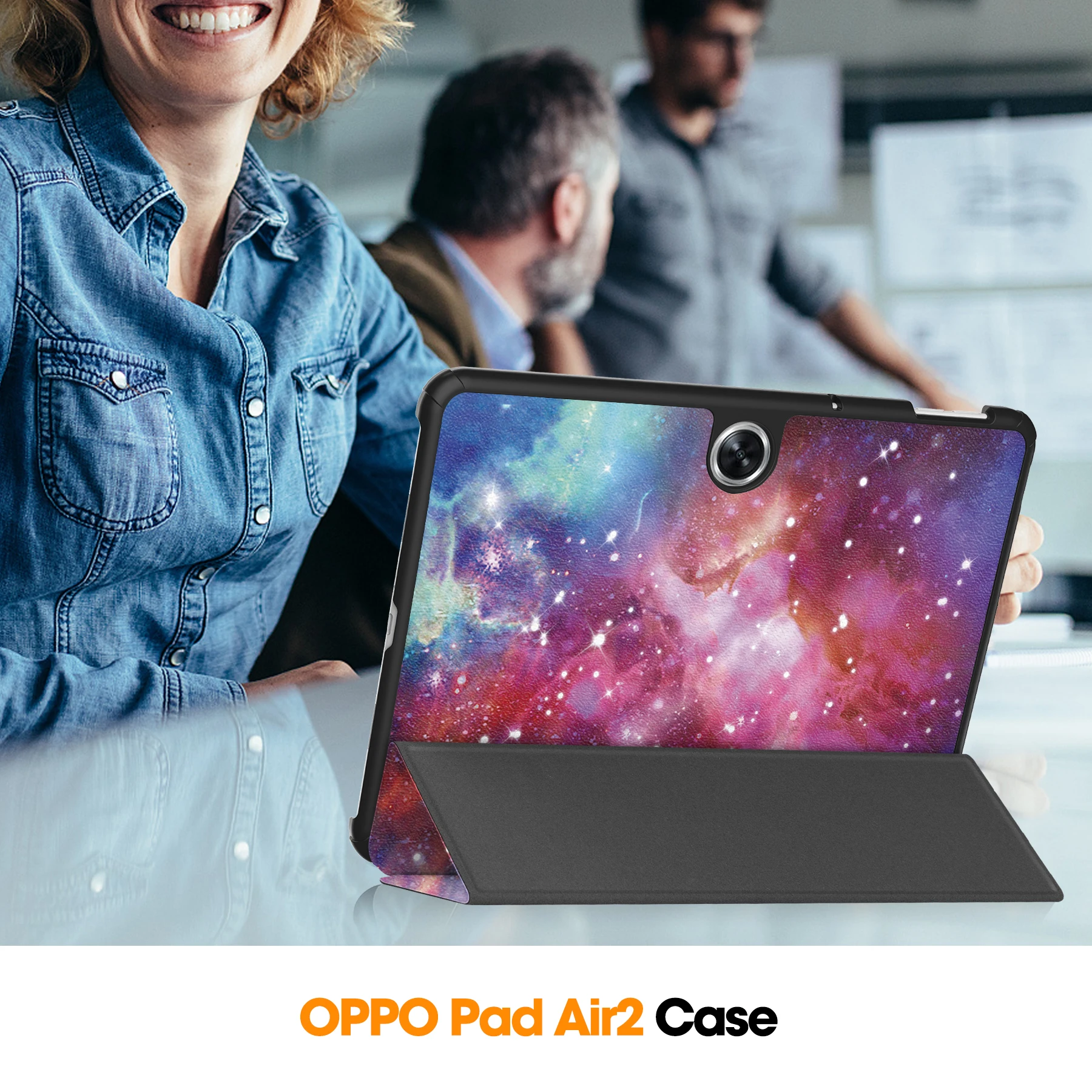 Tablet Case for OPPO Pad Neo 11.4 Inch Cover Folding Magnetic Smart Cover for OnePlus Pad GO OPPO Pad Air 2 Hard Tablet Case