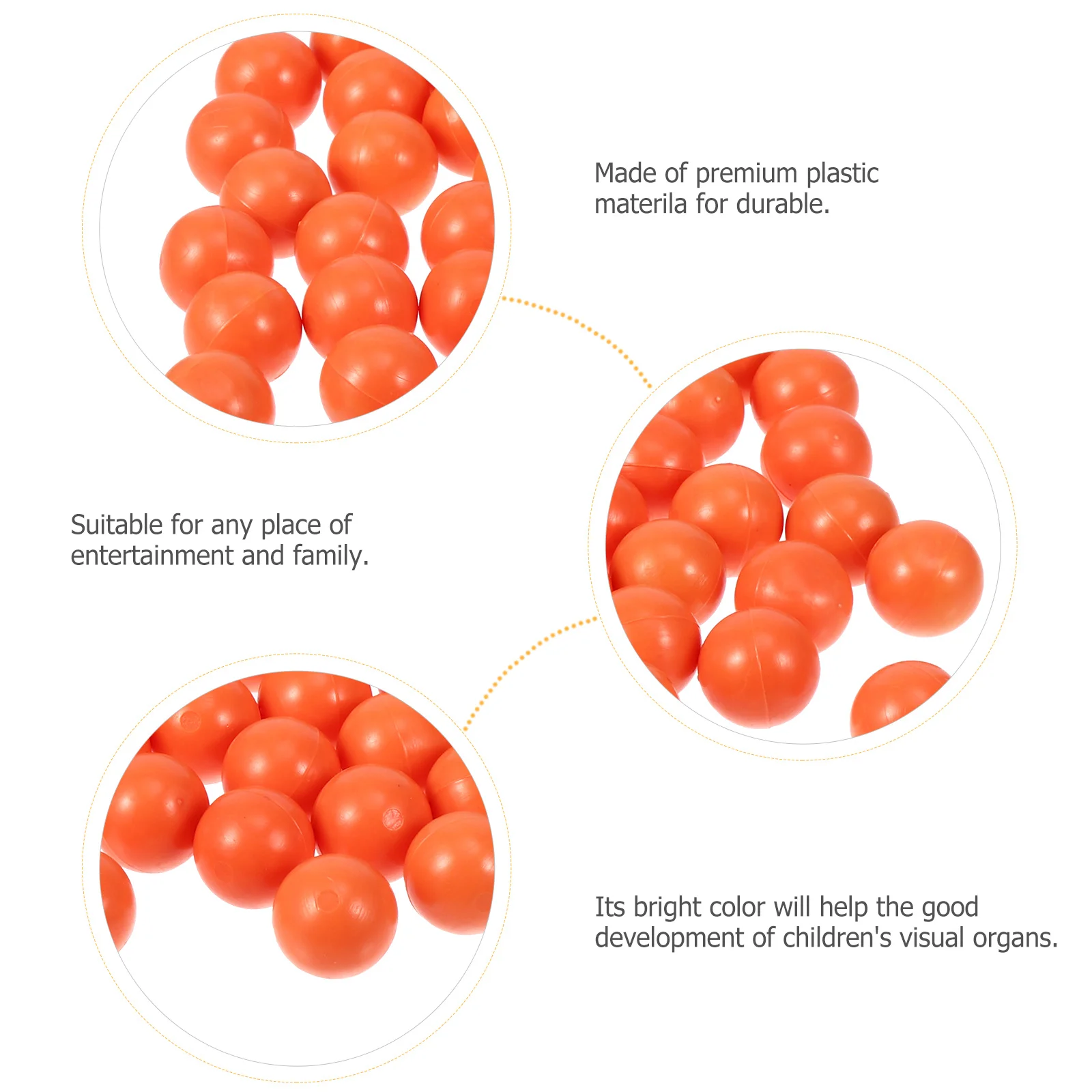 100 قطعة كرات بلاستيكية ملونة 15 سنتيمتر الاحتمالية التدريس كرات الرياضيات تعزيز اللعب احتمال التعلم الكرة