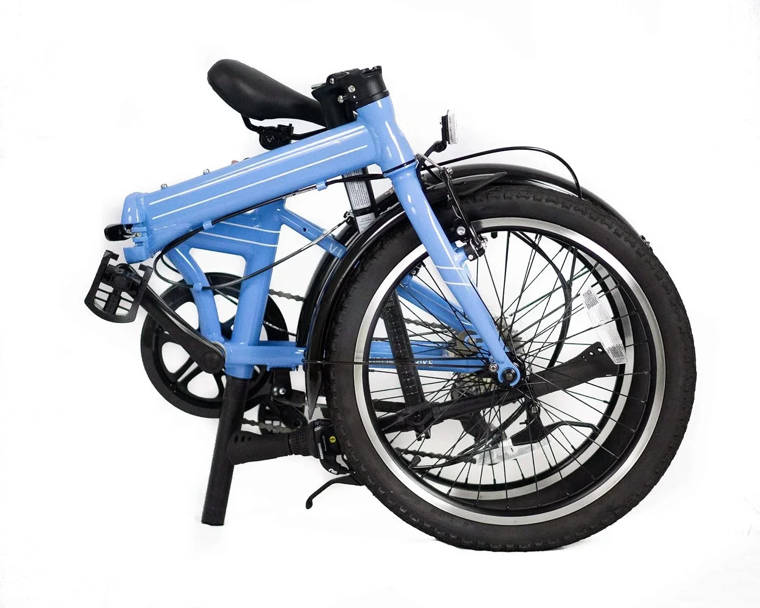 20” Folding Bike-Lightweight Aluminum Frame Genuine 7-Speed 26lb  road bike