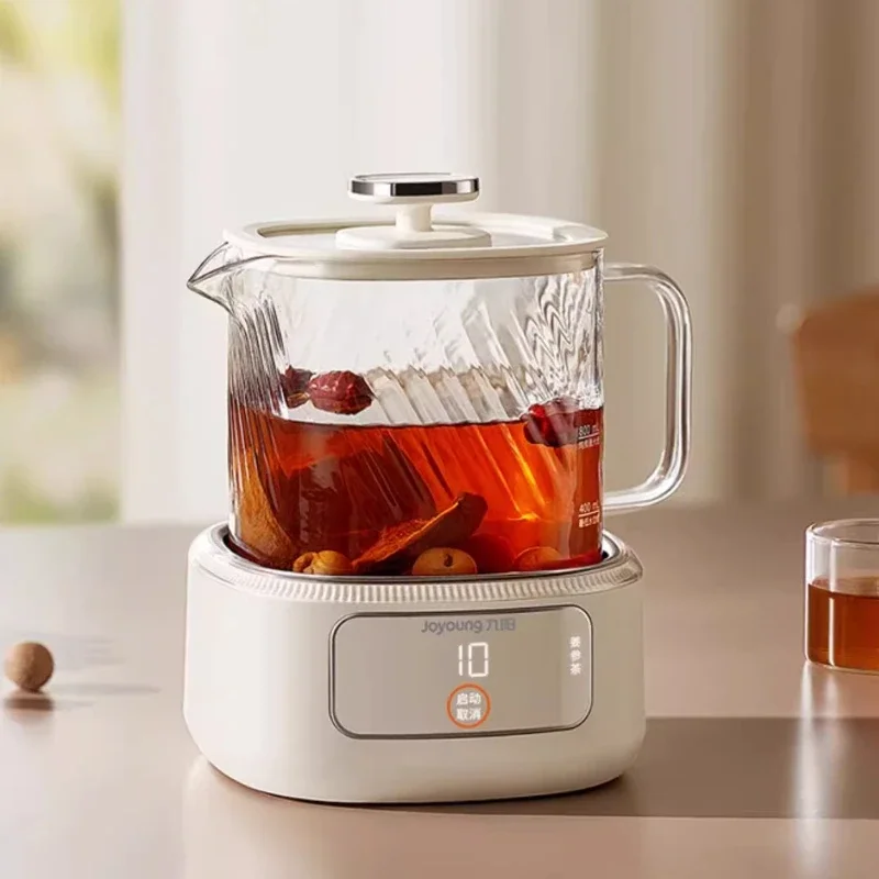 Household all-glass constant temperature health pot multi-function small office stewing scented tea kettle