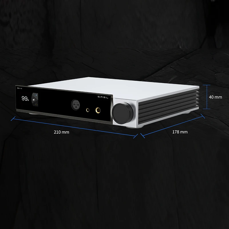 SMSL SH-X amplificatore per cuffie ad alta potenza ad alto guadagno HIFI bilanciato 4.4mm/6.35mm uscita preamplificatore SHX disponibile con SUX