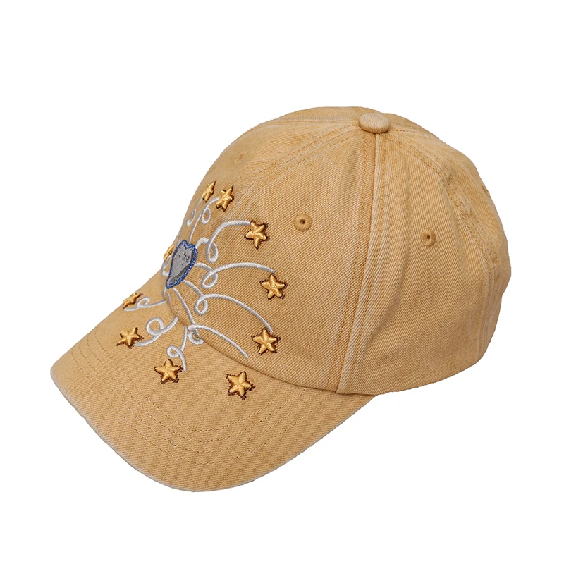 fashionable-casual-baseball-cap-spring-2026-adjustable-star-embroidery-moveup-trendy-hat-accessory-for-men-women