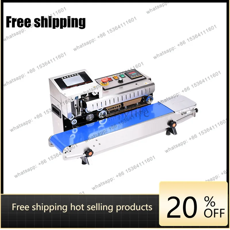 LD Intelligent coding and sealing machine Commercial food production date Shelf life Ink printing
