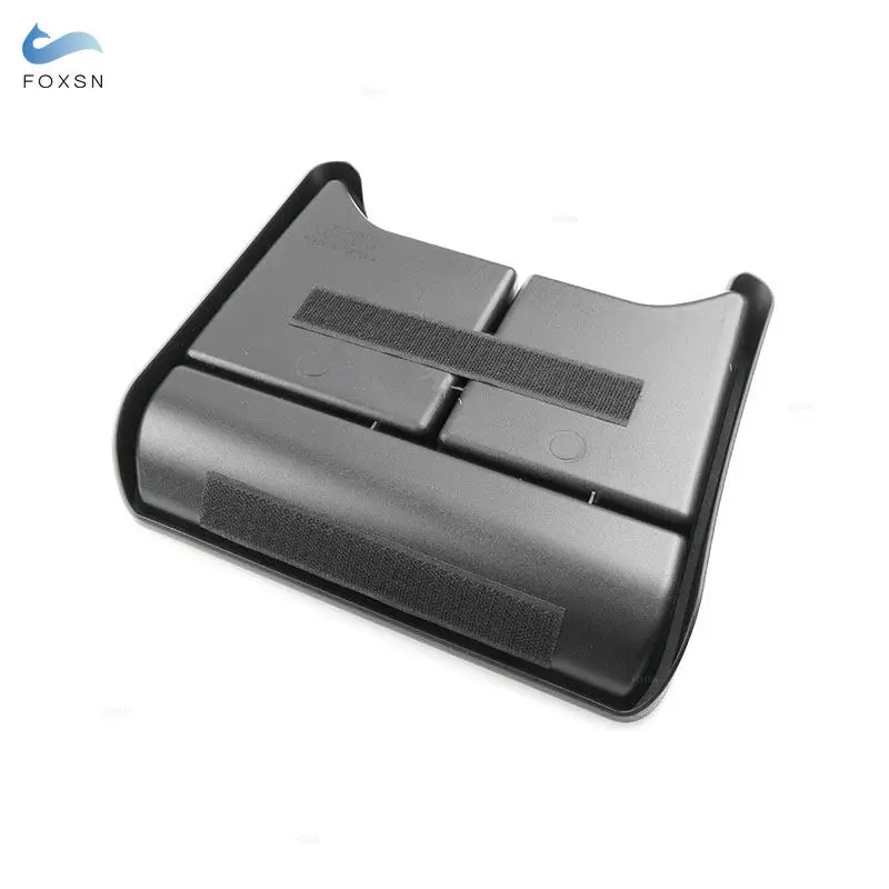 ل VW ID.4 ID4 ID 4 CROZZ ABS البلاستيك اكسسوارات السيارات مركز التحكم مسند الذراع السفلى صندوق تخزين غطاء الحاويات المنظم الأسود #4