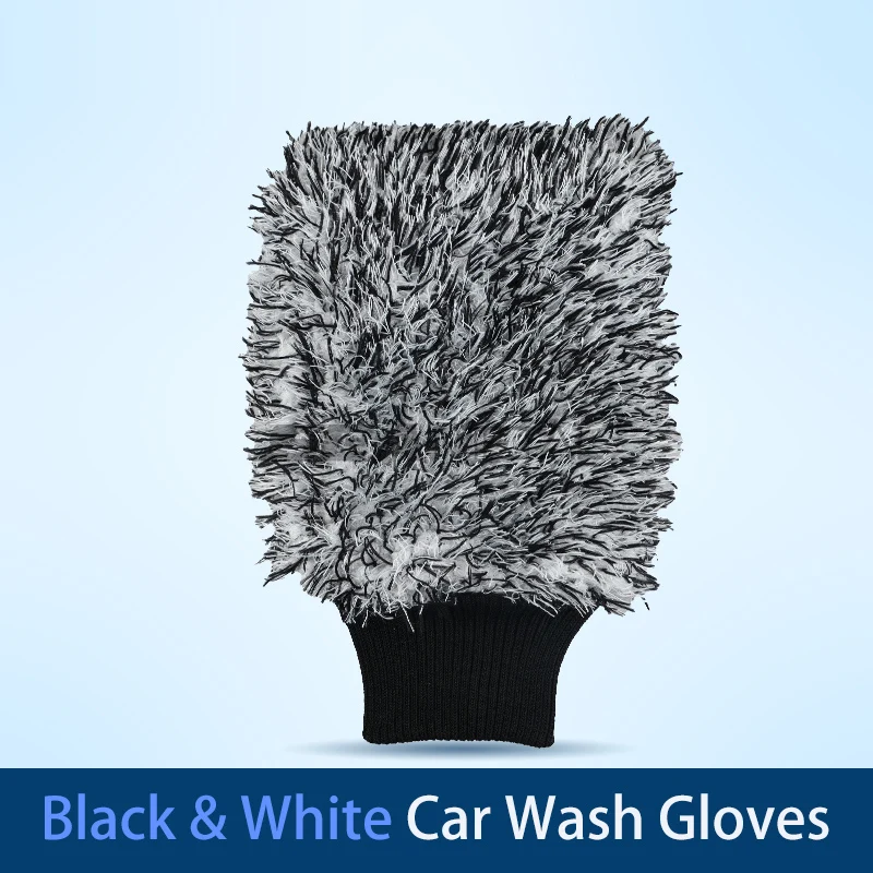 SEAMETAL Autowasborstel Pluche Premium Wielen Borstel Antisliphandvat Gemakkelijk schoon te maken Velgen Spaken Wielton Reinigingshandschoen