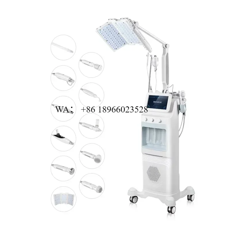 WMWMNU for Beauty Salon Use Professional 11 in 1 Hydra Peeling Facial Hydro Dermabrasion Oxygen Face Cleansing