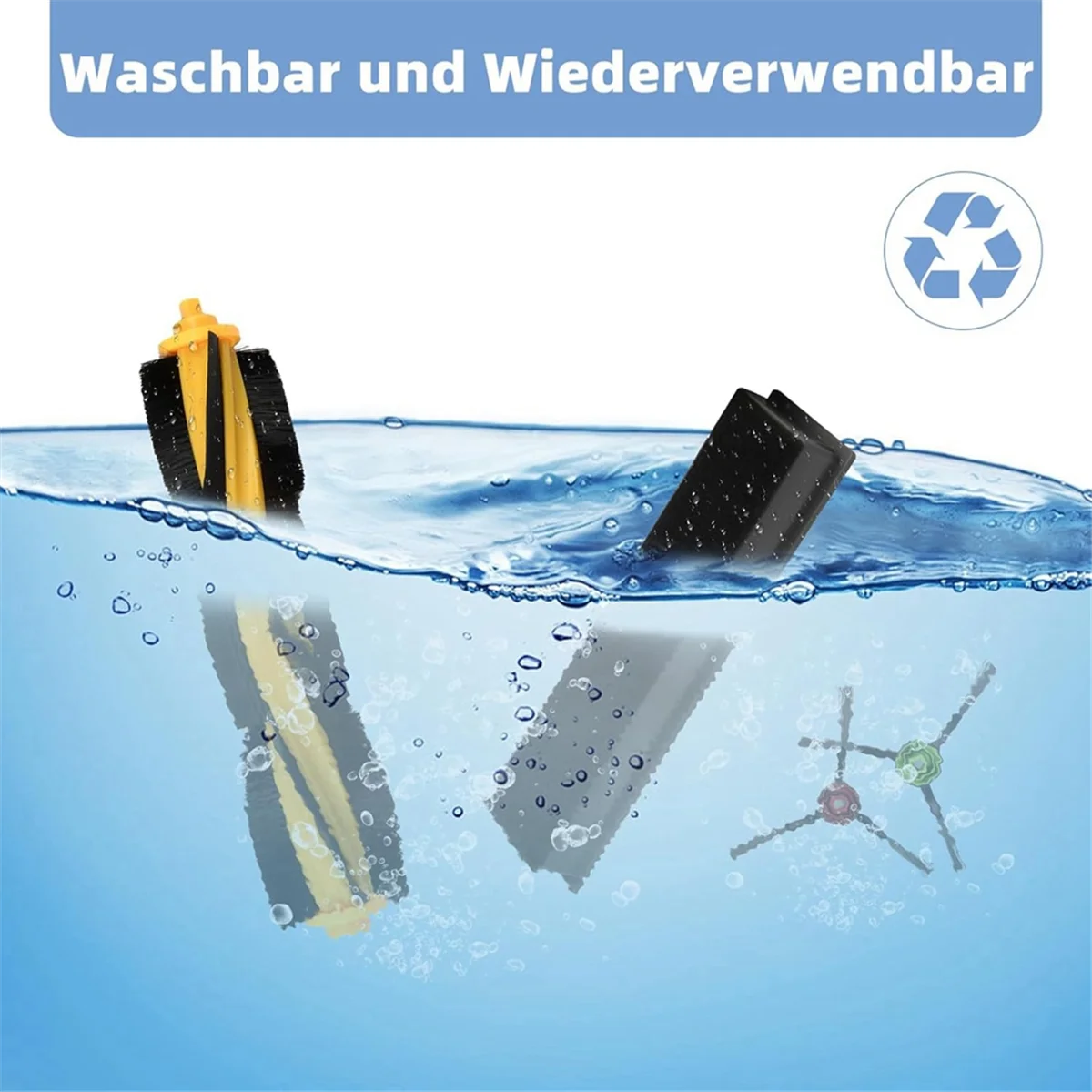 Для Ecovacs Deebot N8 / N8+ / N8 Pro / N8 Pro+ / T9 / T9+ / N10+, OZMO 950/920 / T8 / T8+ Основная боковая щетка Hepa-фильтры ГОРЯЧИЕ