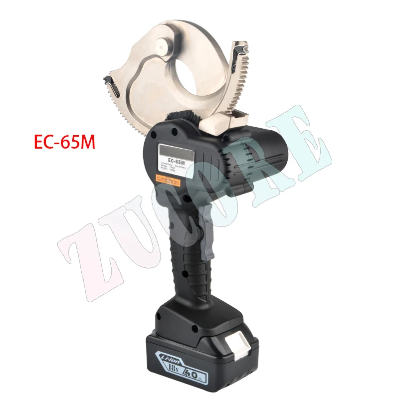 Cortador de engranajes eléctricos, trinquete de carga, tijeras para cables, tijeras para cables eléctricos de carga, EC-50M/65M
