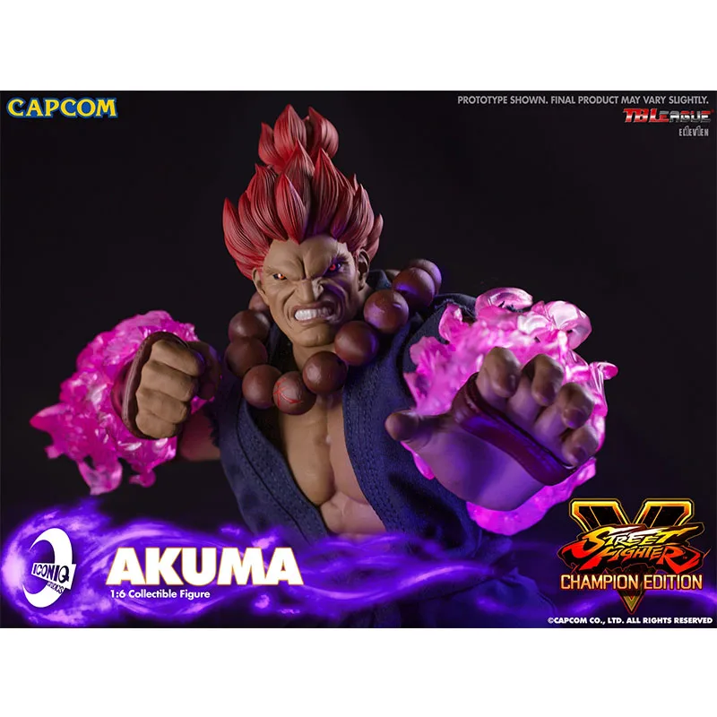 

Original Iconiq Studios Street Figther Akuma 1/6 Scale In Stock Anime Action Collection Figures Model Toys