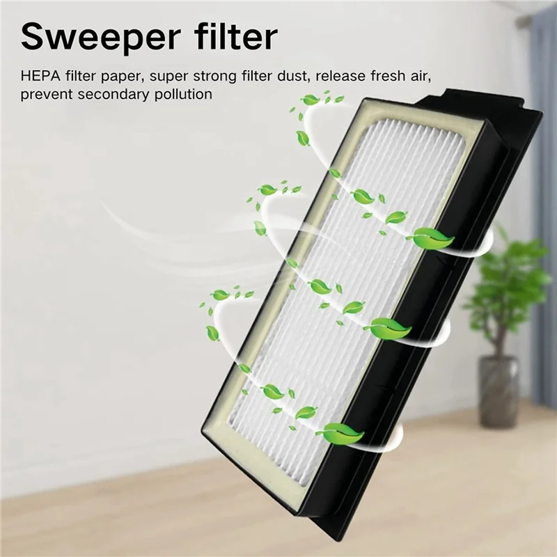 ABUD-2X اكسسوارات ل Ecovacs X1 أومني توربو فراغ روبوت قطع الغيار فرشاة رئيسية الأسطوانة الجانب فرشاة تصفية ممسحة منصات كيس لجميع الغبار