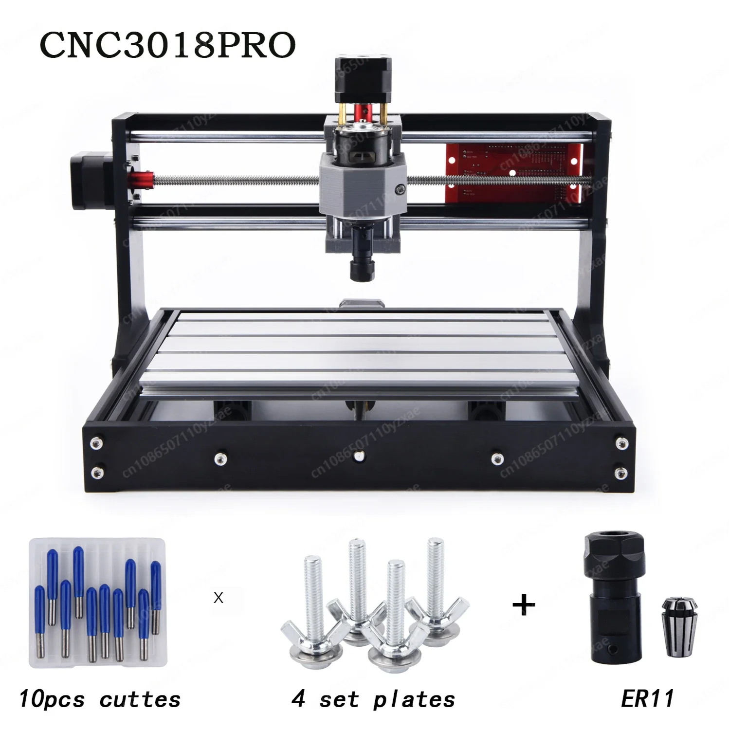 3018 DIY Engraving Machine Kit 2 in 1 Mini CNC Laser Engraving Machine GRBL Control 3-axis Wood Carving Engraving Machine