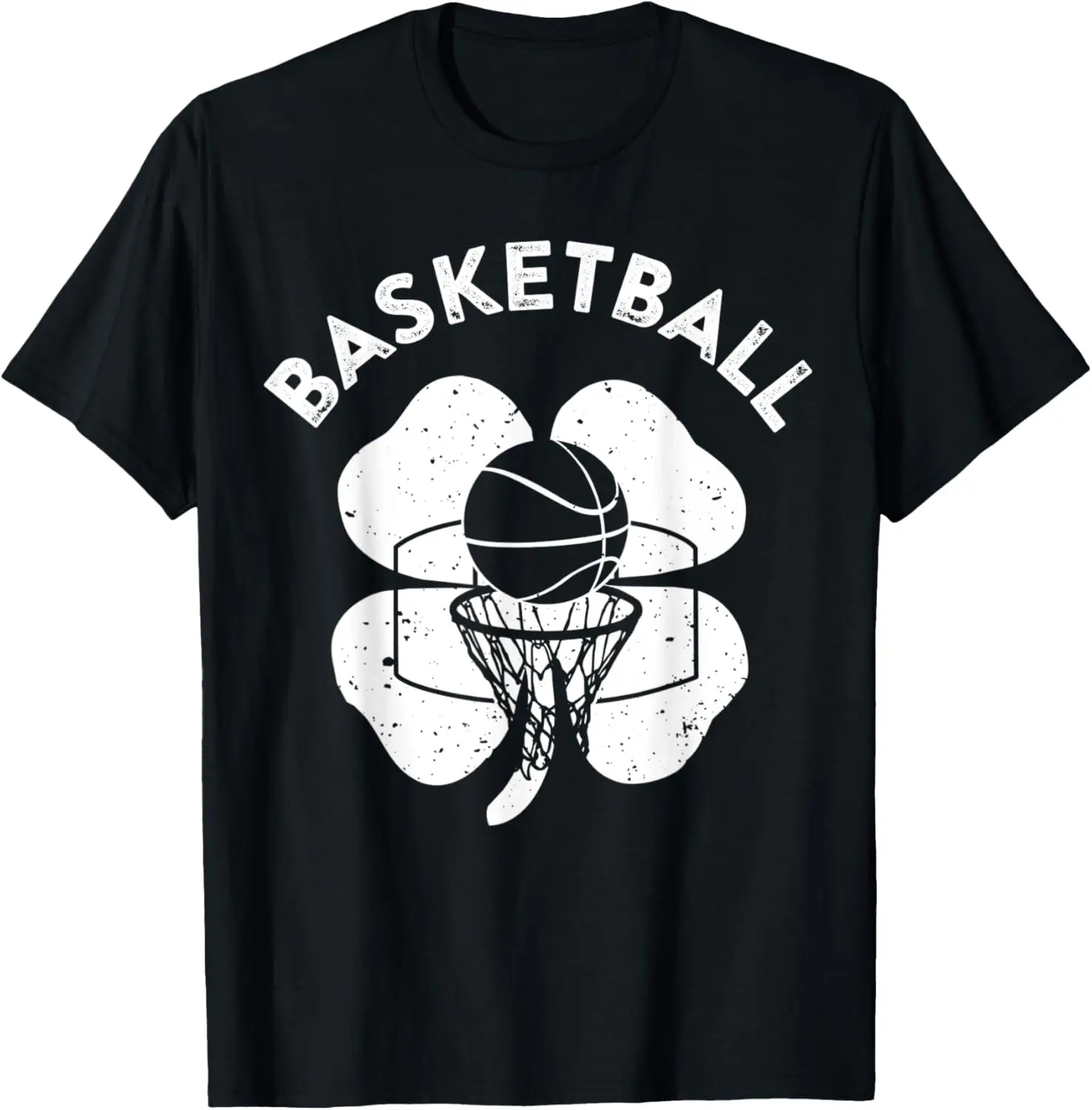 

Fun Irish Basketball Shirt Shamrock St Patrick's Day T-Shirt