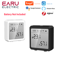 Tuya Smart WIFI Temperature And Humidity Sensor Indoor Hygrometer Thermometer With LCD Display Support Alexa Google Assistant